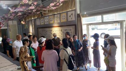 文化自信 不忘初心——木垒书画艺术家赴奇台县书画艺术创作基地艺术交流活动圆满成功